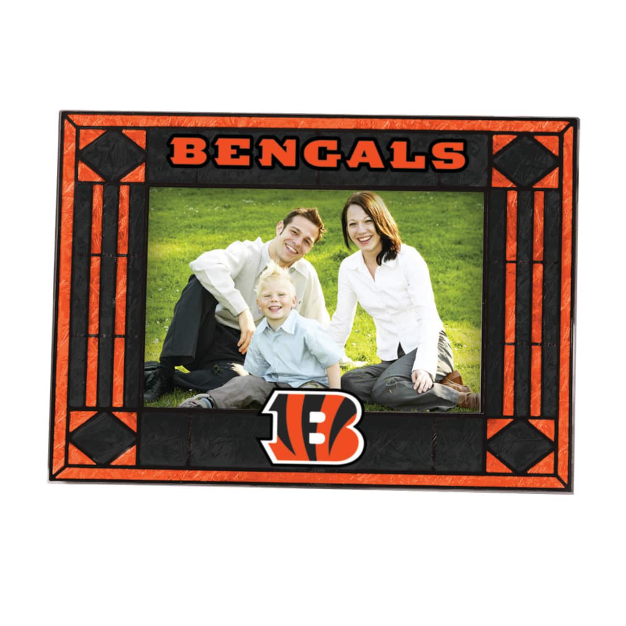 The Memory Company NFL Art Glass Horizontal Frame
